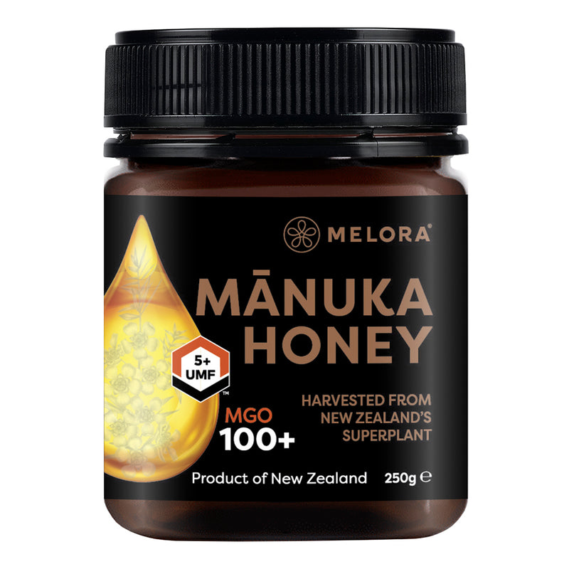 FREE MELORA Manuka Honey 100+MGO UMF5+ 250g