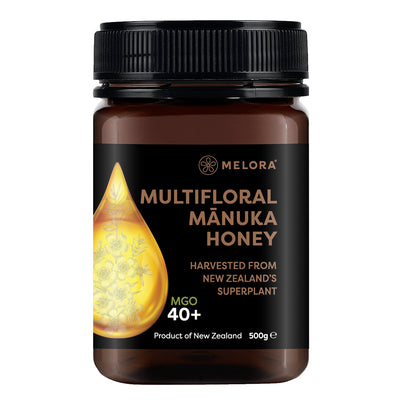 MELORA Manuka Honey 40+MGO 500g