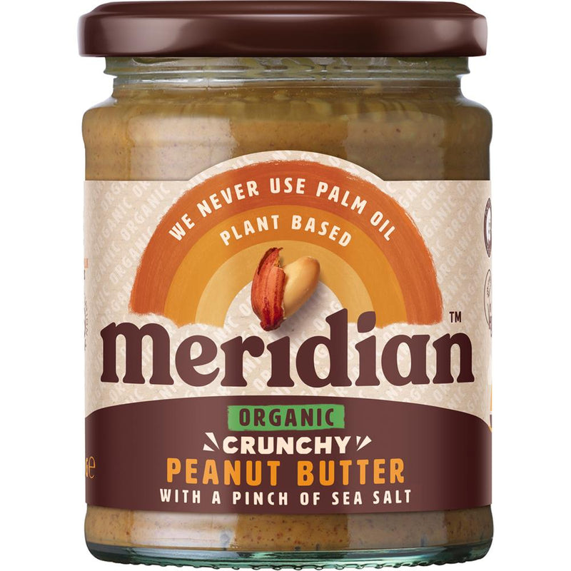 Organic Crunchy Peanut Butter With Salt 280g