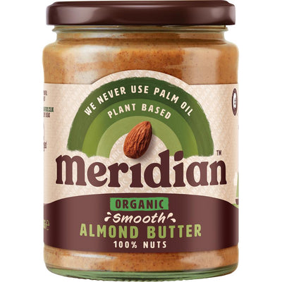 Meridian Organic Smooth Almond Butter 100% (470g)