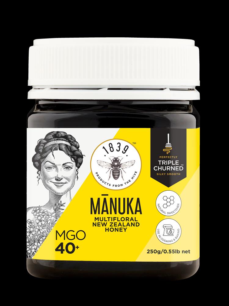 1839 MGO 40+ Multifloral Manuka Honey 250g