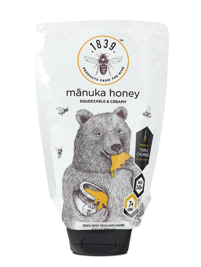 1839 UMF 7+ Manuka Honey 400g POUCH