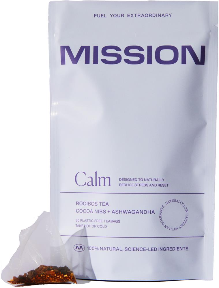 Calm Rooibos cocoa nibs + ashwagandha (30 teabags)