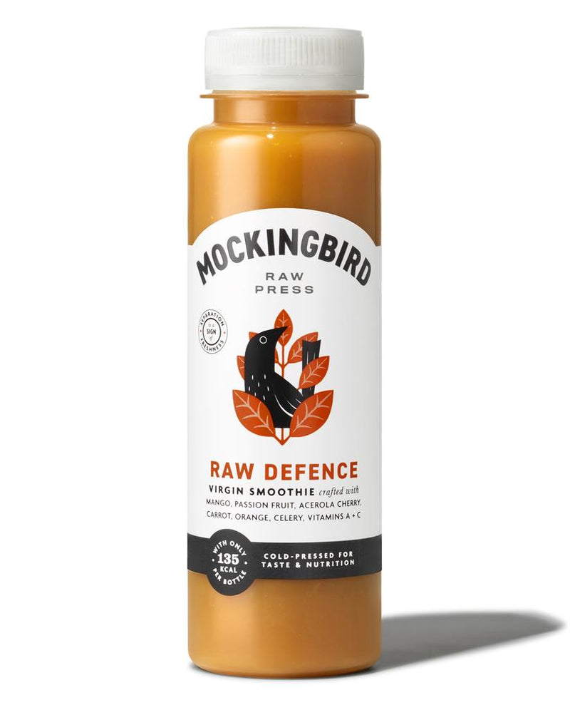 Mockingbird Raw Defence Smoothie Mango & Passion Fruit 250ml