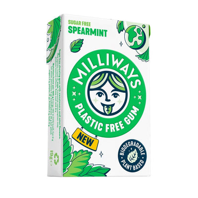 Milliways Spearmint Chewing Gum 19g