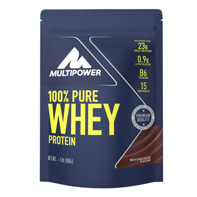 100% Pure Whey Protein Rich Chocolate 450g