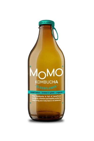 Organic Elderflower Kombucha 330ml