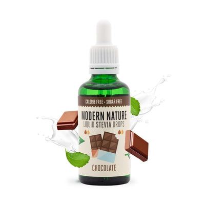 Pure Liquid Stevia Drops Sweetener - Chocolate 50ml