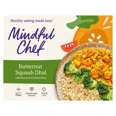 Butternut Squash Dahl with Broccoli & Brown Rice 400g