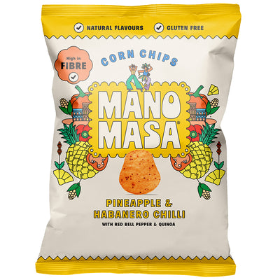 Manomasa Pineapple & Habanero Chilli Tortillas 140g