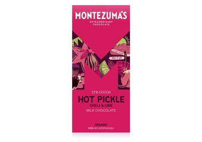 Hot Pickle Organic Milk with Lime & Chilli 90g Bar