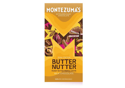 Butter Nutter - Milk Chocolate with Peanut Butter Truffle Bar 90g