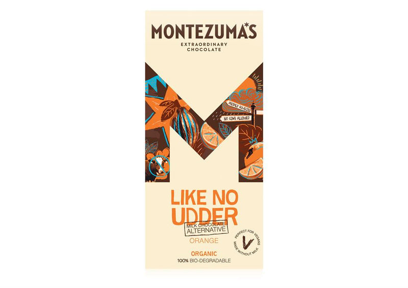 Like No Udder Orange Milk Chocolate Alternative 90g