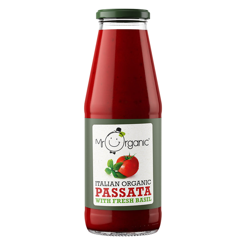 Mr Organic Passata & Basil 690g