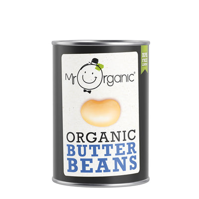 Mr Organic Butter Beans 400g