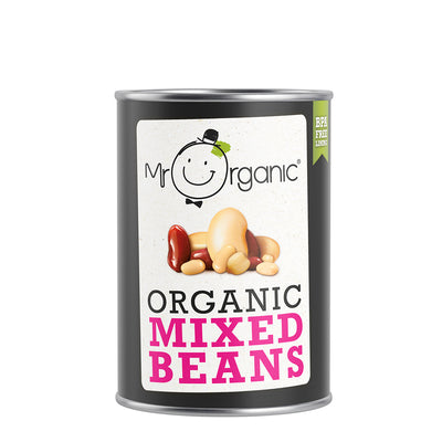 Mr Organic Mixed Beans tin 400g