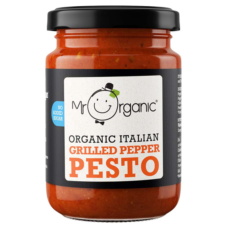 Organic Grilled Pepper Pesto 130g