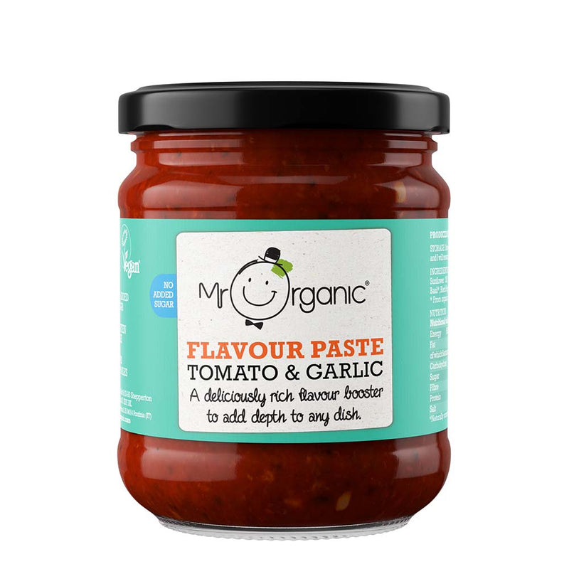 Mr Organic Italian Tomato & Garlic Flavour Paste 200g