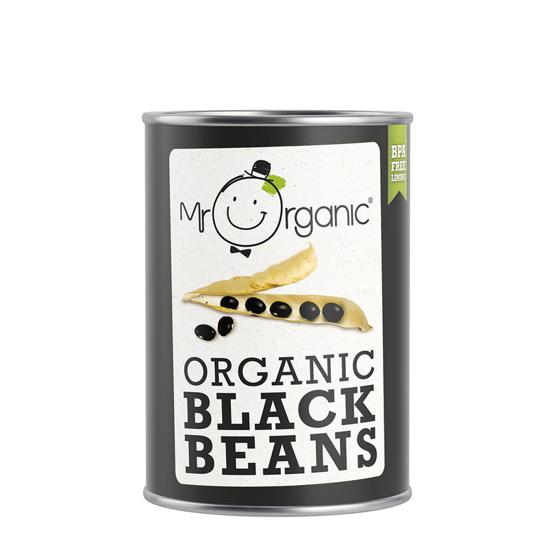 Mr Organic Black Beans 400g