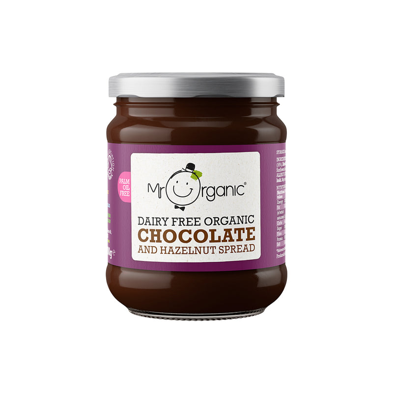 Mr Organic Dairy Free Organic Chocolate & Hazelnut Spread 200g