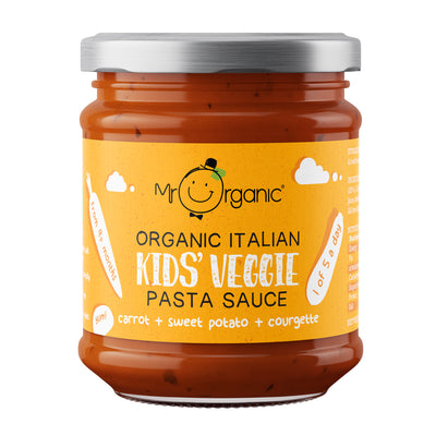 Mr Organic Kids Sauce - Carrot Sweet Potato Courgette 200g