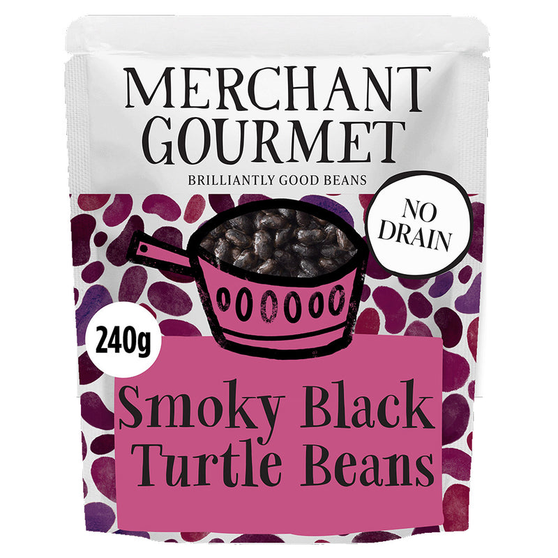 Smoky Black Turtle Beans with Paprika & Chilli 240g