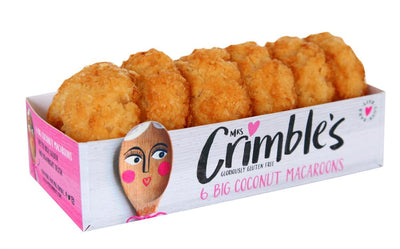 Mrs Crimbles Large Plain Macaroons 200g