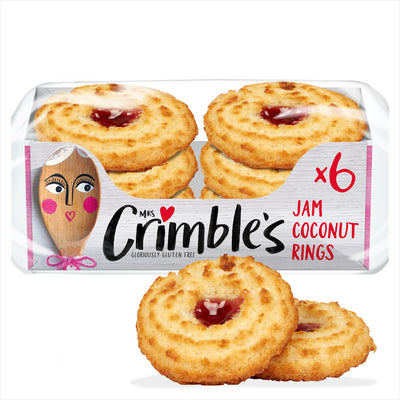 Mrs Crimbles Gluten Free Jam Rings 240g