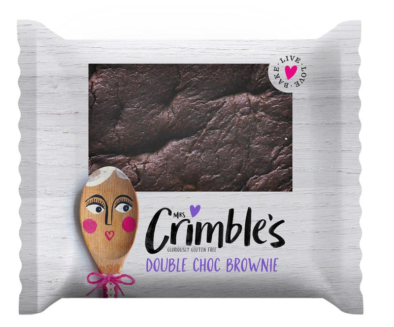 Mrs Crimbles Individual Double Choc Brownie 58g