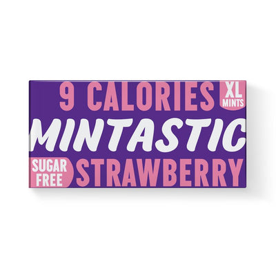 Mintastic Strawberry Erythritol Mints 36g