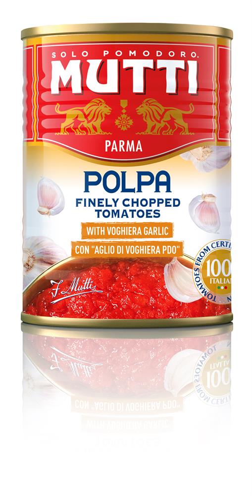 Mutti Polpa with Garlic 400g