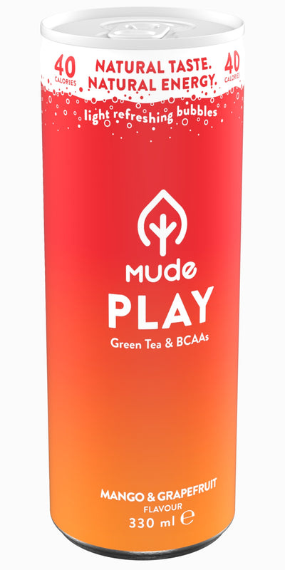 Mude Play with a hint of Melon & Raspberry. 330ml