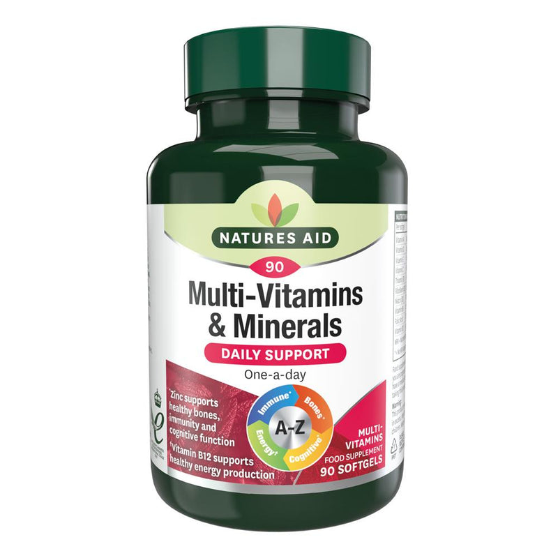 Multi-Vitamins & Minerals (With Iron) 90 Capsules