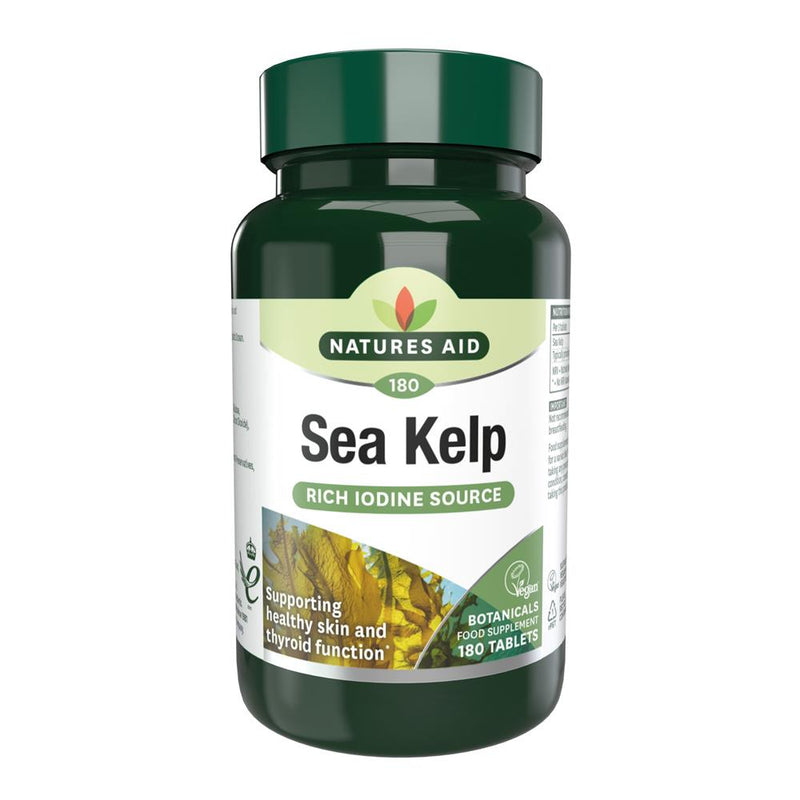 Sea Kelp - 187mg (providing 150ug Iodine) 180 Tabl