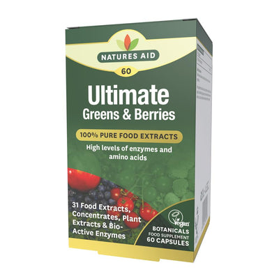 Ultimate Greens & Berries (31 Food Extracts and Enzymes) 60's