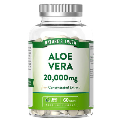 Aloe Vera 20000mg 60 Tablets