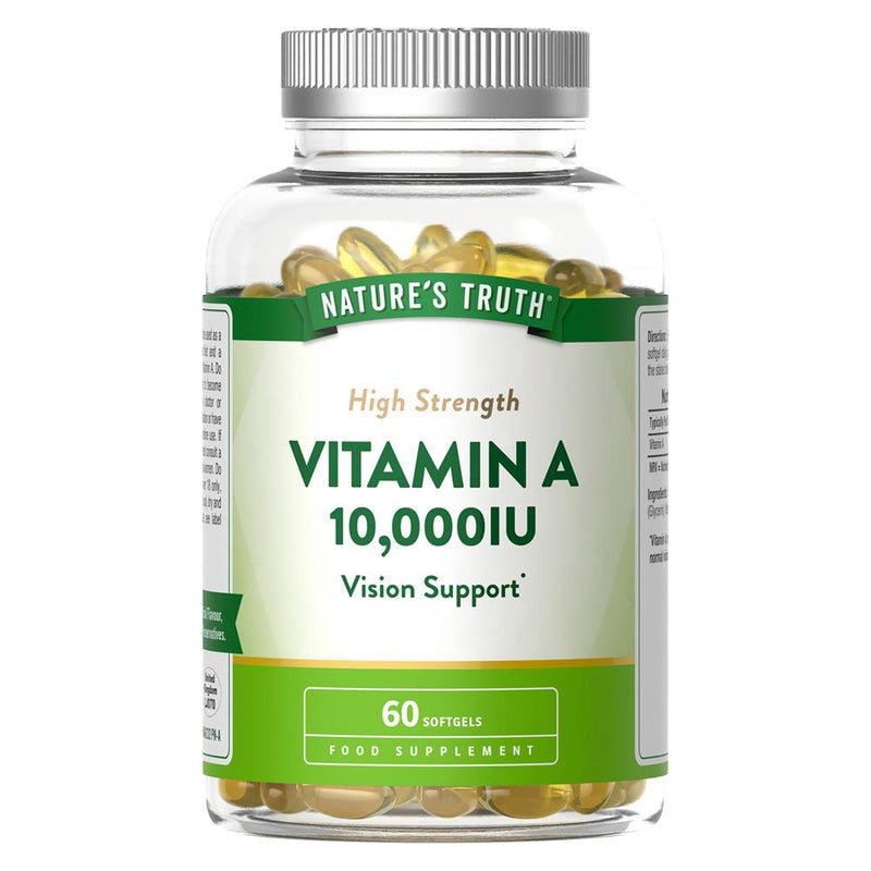 High Strength Vitamin A 100000iu 60 Softgels