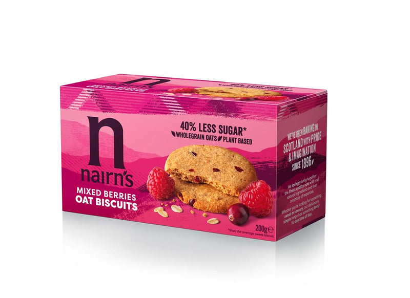 Mixed Berries Oat Biscuit 200g