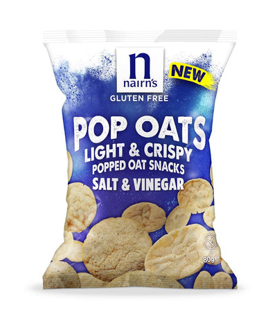 Gluten Free Salt & Vinegar Pop Oats Sharing Bag 80g