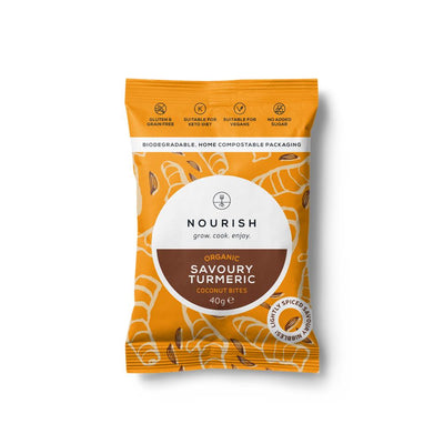 Nourish Organic Turmeric Bites 40g