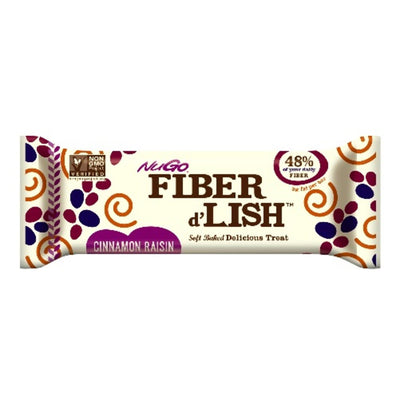 NuGo Fiber dLish Cinnamon Raisin 45g