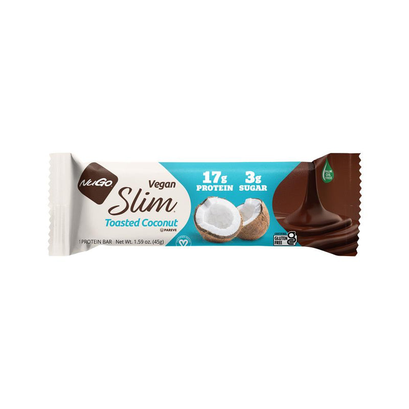 Vegan Slim Crunchy Toasted Coconut Bar 35g