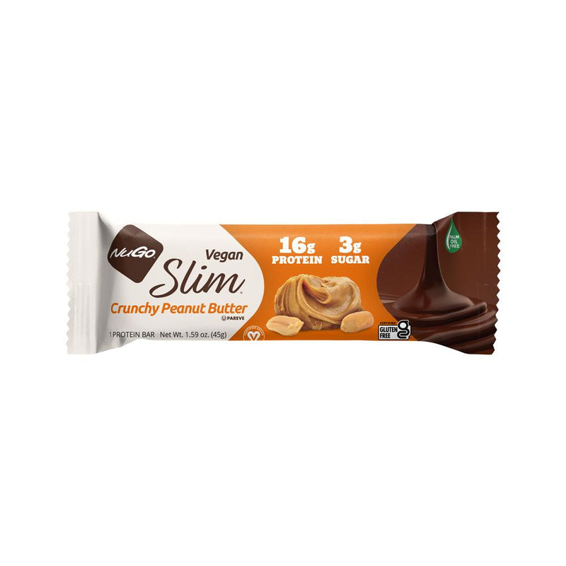 Vegan Slim Crunchy Peanut Butter Bar 45g