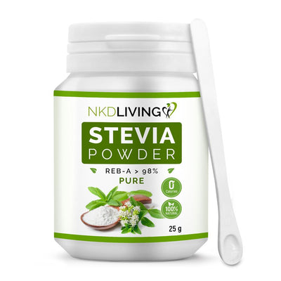 Pure Stevia Powder Natural 0 Calorie Sweetener 25g