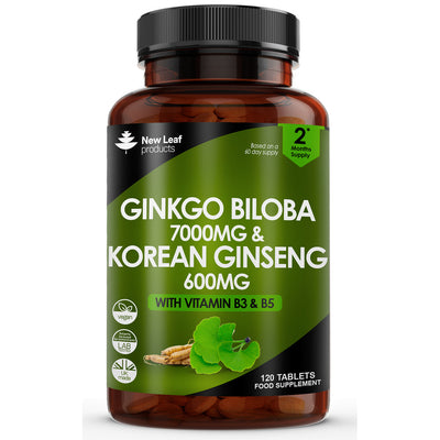 Ginkgo Biloba & Panax Ginseng 120 tablets