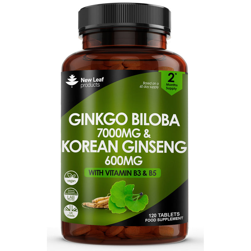 Ginkgo Biloba & Panax Ginseng 120 tablets