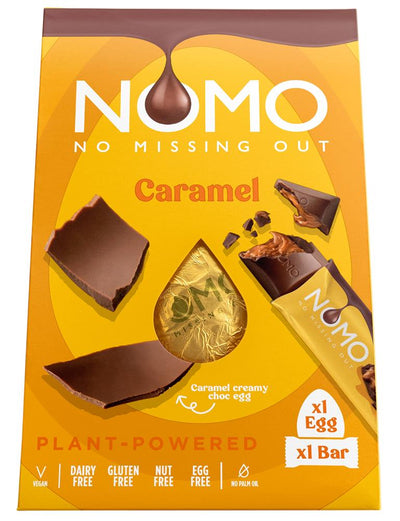 NOMO Free From Caramel Egg& Bar 148g