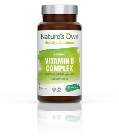 Vitamin B Complex Plus Vitamin C & Mag: (50 tablets)