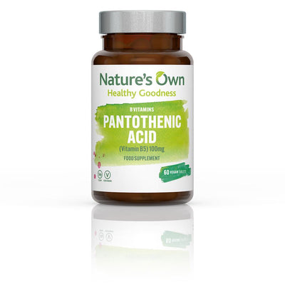 Natures Own Pantothenic acid 100mg (60 tablets)