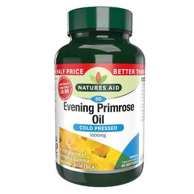 Evening Primrose Oil - 1000mg - 90 Caps